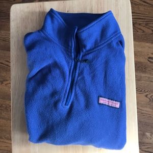 Vineyard Vines Fleece Quarter Zip, Size M
